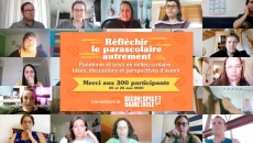 Résumé des échanges des 300 participants du webinaire « Réfléchir le parascolaire autrement - Pandémie et loisir en milieu scolaire : idées, discussions et perspectives d’avenir » Résumé des échanges des 300 participants du webinaire « Réfléchir le parascolaire autrement - Pandémie et loisir en milieu scolaire : idées, discussions et perspectives d’avenir »